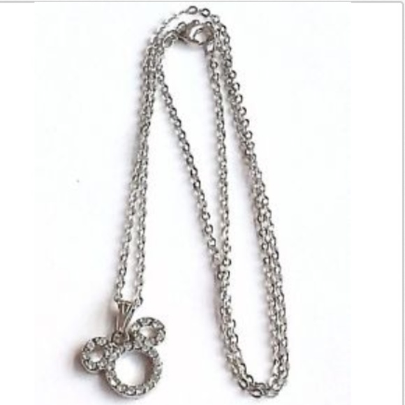 Disney Silver Mickey Mouse Necklace - Picture 6 of 8